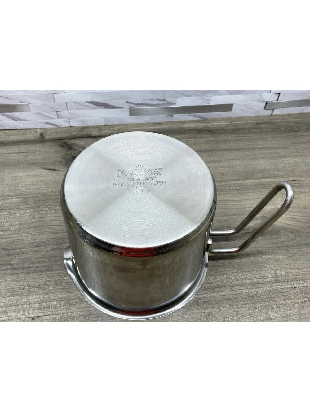 Krona Norpro 18/10 Stainless Steel Multi Pot With Stem Vented Lid
